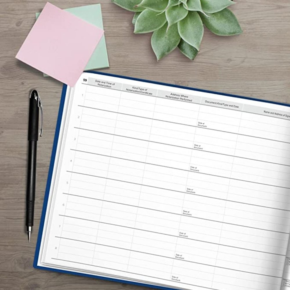 New National Notary Association Basic Notary Journal